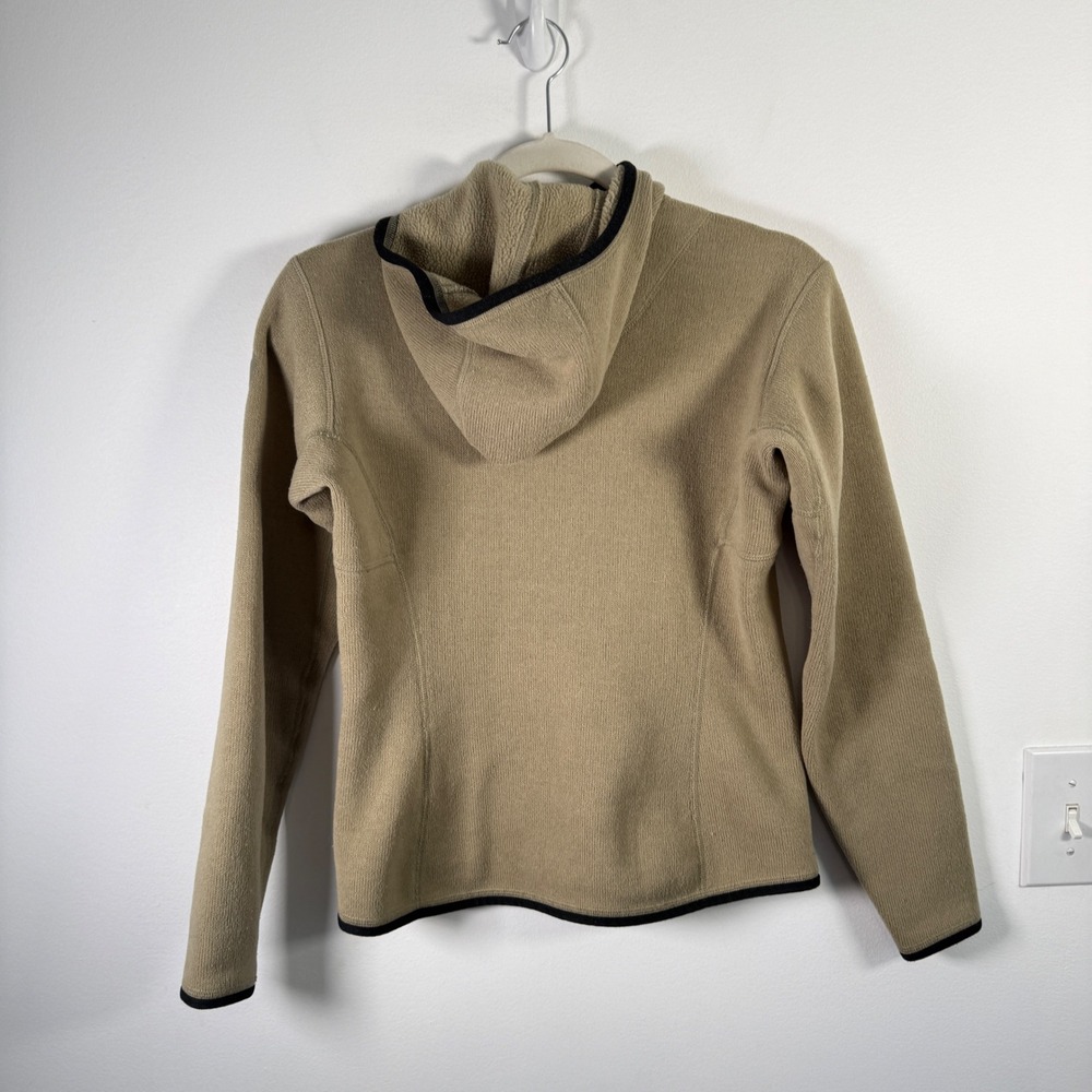 Arc'teryx Covert Fleece Jacket Hoodie Brown Full Zip Outdoor Gorpcore Womens Sm - Picture 4 of 11